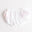 White with Pink
