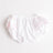 White with Pink