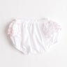 White with Pink