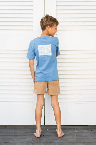 Boys Graphic T-shirt - Bahama Sailboat