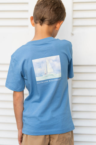 Boys Graphic T-shirt - Bahama Sailboat