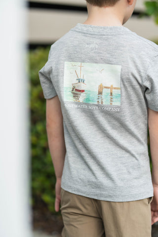 Boys Graphic T-shirt - Shrimp Boat