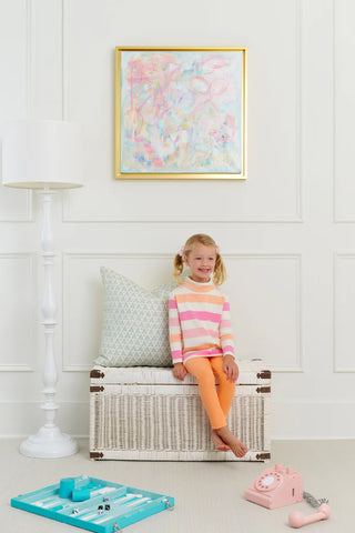 Mitzy Sue Slacks - Seashore Sherbet