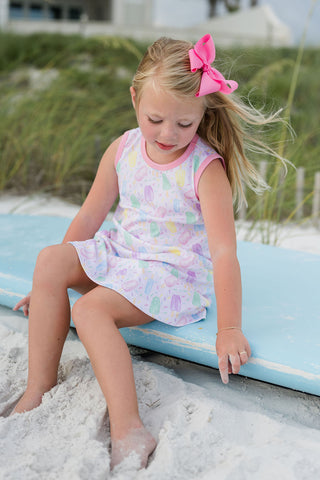*PRE-ORDER* Madison Pima Knit Play Dress - Sweet Summertime