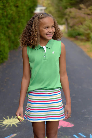 Clay's Club Skort - Portland Sealife Stripe