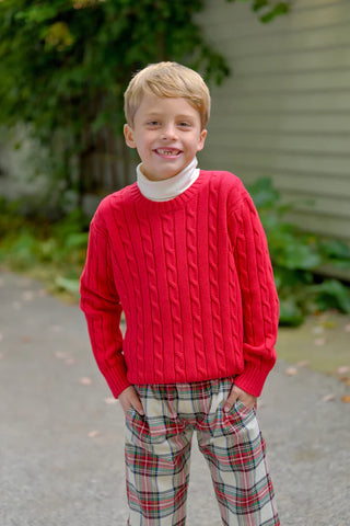 Crawford Crewneck - Richmond Red