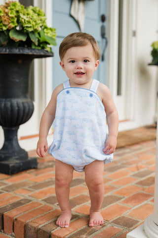 *PRE-ORDER* Louie Pima Knit Bubble - Oh Whale