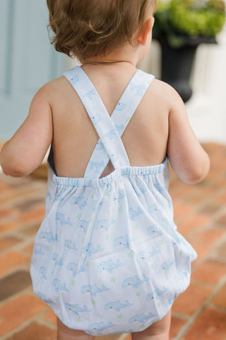 *PRE-ORDER* Louie Pima Knit Bubble - Oh Whale