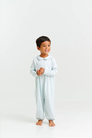 Bradford Romper Long-sleeve - Old Greenwich Green