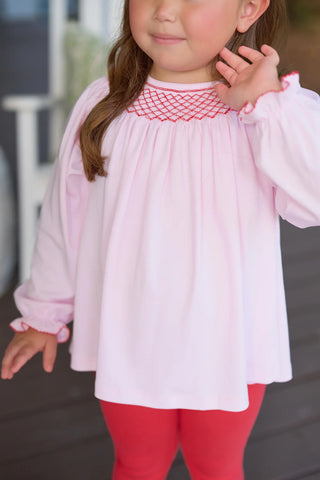 Bettye Sue Smocked Top - Pima