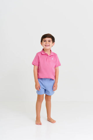 Prim & Proper Polo - Hamptons Hot Pink