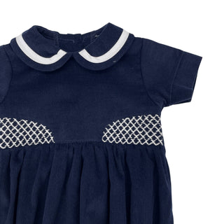 Duncan Corduroy Smocked Bubble