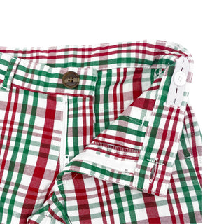 Elton Sleigh Plaid Trouser