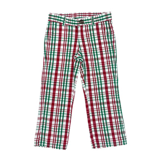 Elton Sleigh Plaid Trouser