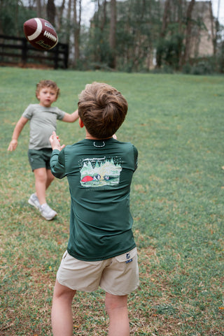 *PRE-ORDER* Boys Pro Performance Long-sleeve T-shirt - Camping