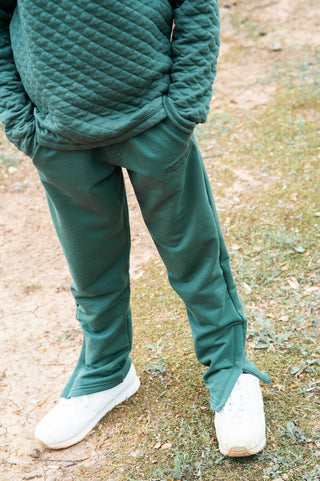 *PRE-ORDER* Boys Sunday Funday Jogger Pants - Camping Green