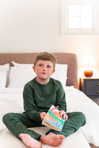 *PRE-ORDER* Boys Sunday Funday Jogger Pants - Camping Green