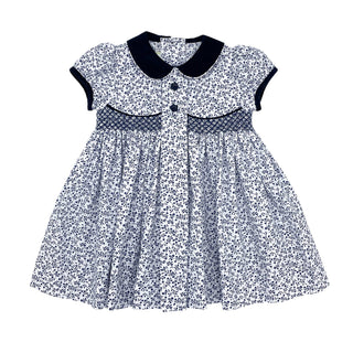 Georgia Smocked Dress - Sarasota Floral