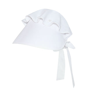 Girls Classic Bonnet - White