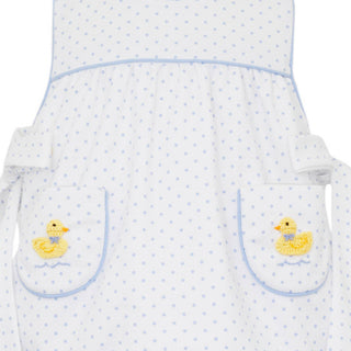 *PRE-ORDER* Girls Knit Bloomer Set with Crochet Ducks