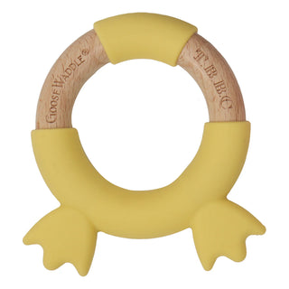 Yellow Duck Feet Teether