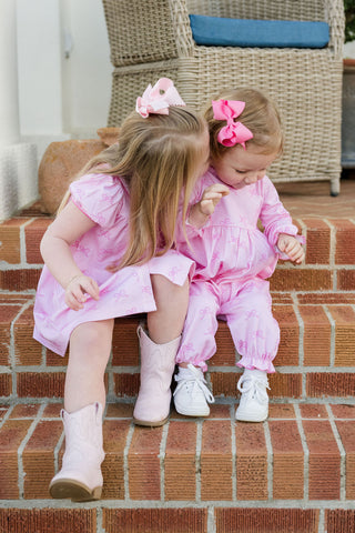 Knit Whitley Dress - Simply Sweet Pink Bows