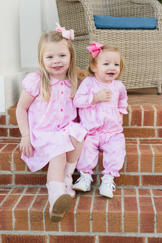 Knit Whitley Dress - Simply Sweet Pink Bows