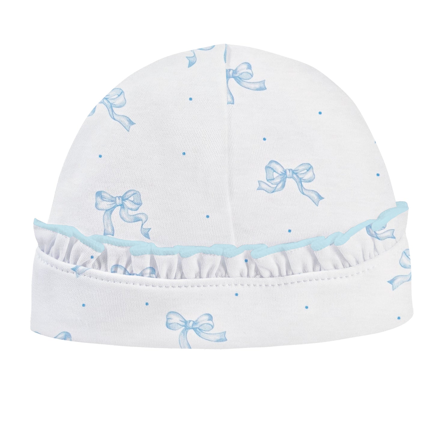 Pretty Bows Hat with Ruffle