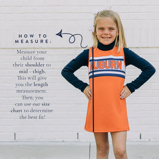 Classic Cheer Dress - Auburn University