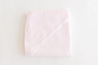 Hooded Towel (French Terry) - Pink