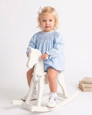 Betsy Bishop Bloomer Set (Pique) - Birmingham Blue
