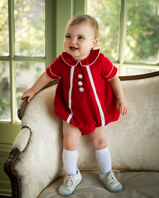 Boys Corduroy Romper