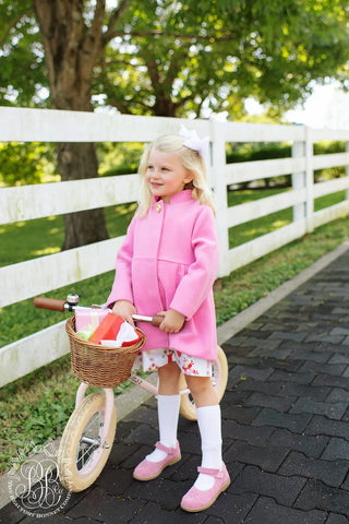 Penelope Peacoat - Hamptons Hot Pink