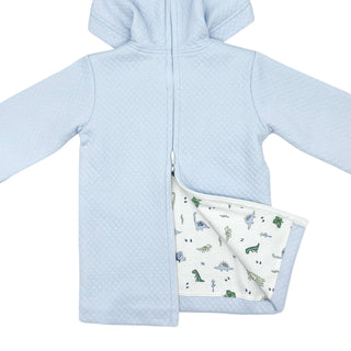 Boys Jacquard Hooded Jacket and Pants