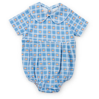 Palmer Bubble - Pumpkin Plaid