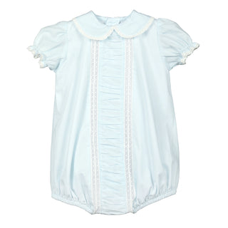 Baby Pleats Cotton Bubble - Blue