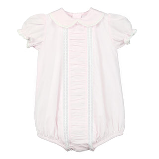 Baby Pleats Cotton Bubble - Pink