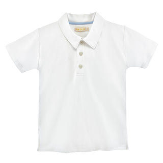 Pima Polo Shirt - White