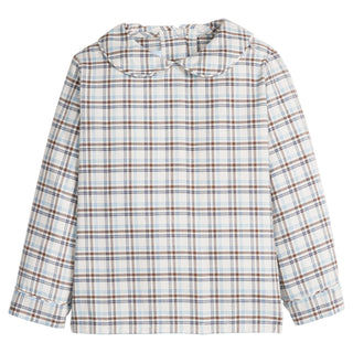 Peter Pan Collared Shirt - Clarkson Plaid