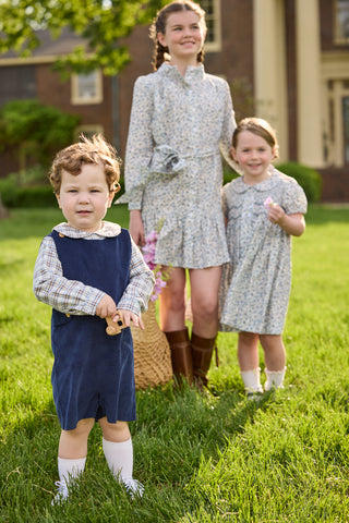 Peter Pan Collared Shirt - Clarkson Plaid
