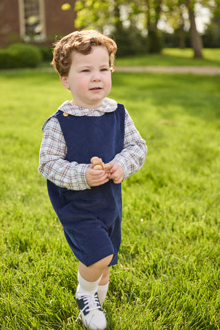 Peter Pan Collared Shirt - Clarkson Plaid