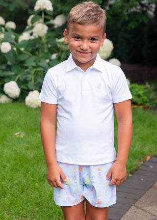 *PRE-ORDER* Conrad Pima Knit Shorts - Reel Fun