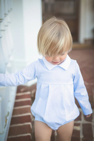 Proper Basics Blue Long Sleeve Bubble