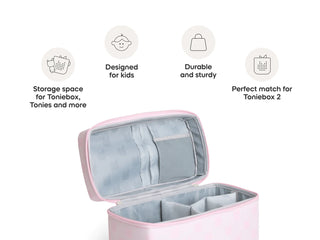 Toniebox All-in-One Carrying Case - Cloud Pink
