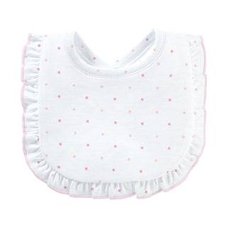 Printed Bib - Pink Dots