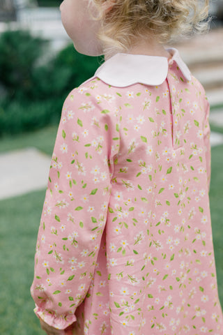 *PRE-ORDER* Long-sleeve Pima Knit Dress - Pink Petal