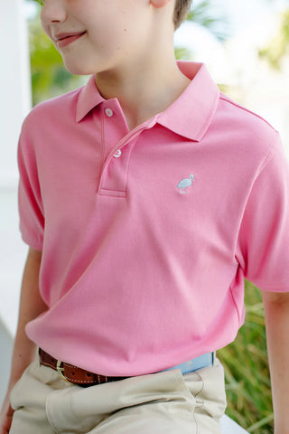 Prim & Proper Polo - Hamptons Hot Pink