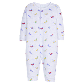 Printed Romper - Airplanes