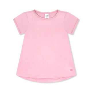 Bridget Basic Tee - Cotton Candy Pink