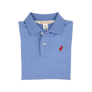 Prim & Proper Polo - Barbados Blue